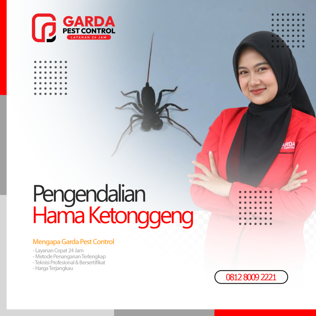 Jasa Pembasmi Ketonggeng Terdekat di Bandung Garda Pest Control