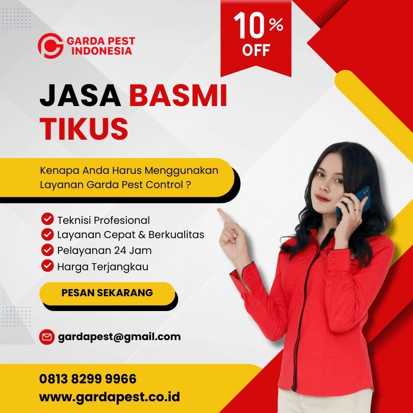Jasa Pembasmi Tikus di Kota Bandung Hebat