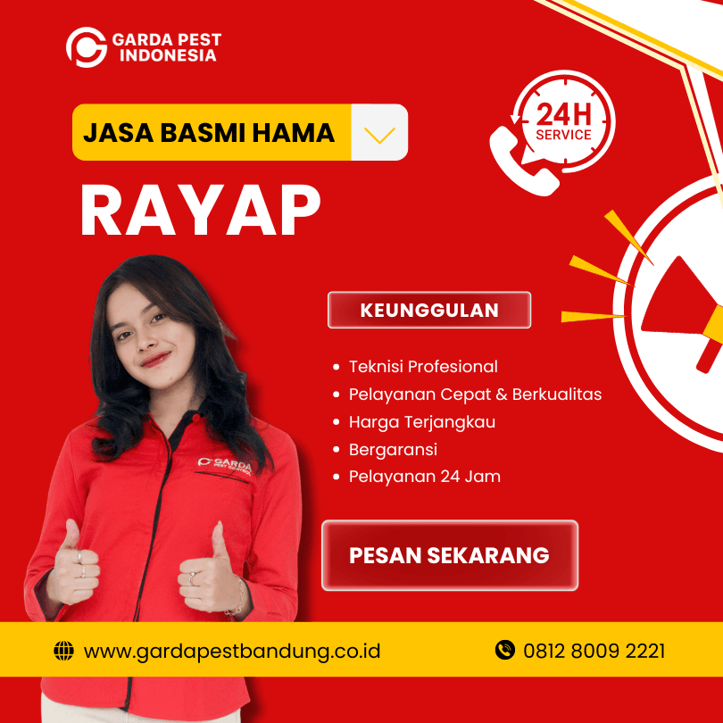Jasa Pembasmi Rayap Terbaik di Bandung Wetan