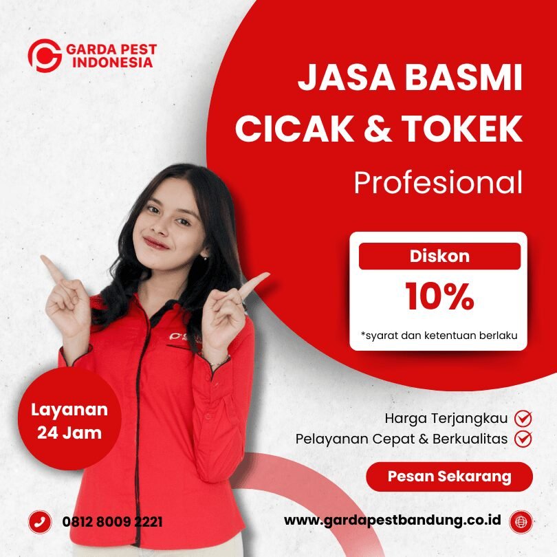 Jasa Pembasmi Cicak Bandung : Garda Solusina