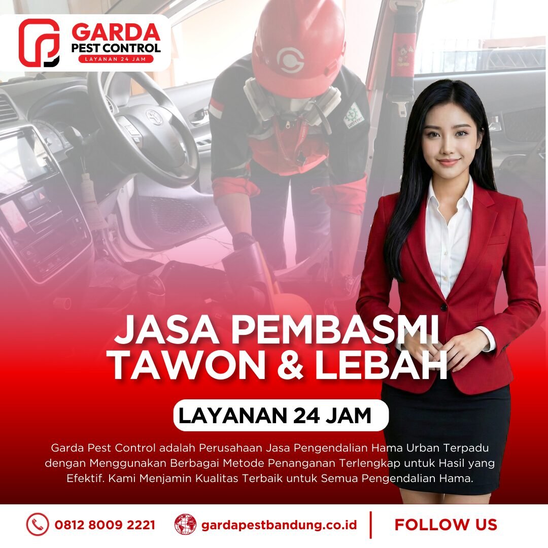 Jasa Pembasmi Tawon di Bandung Profesional Bergaransi Tuntas