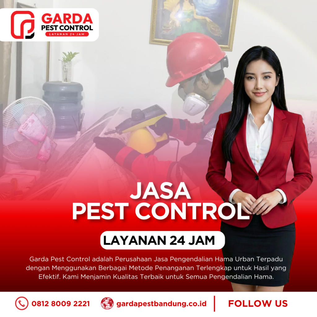 Jasa Pembasmi Kecoa di Bandung Efektif Paling Ampuh