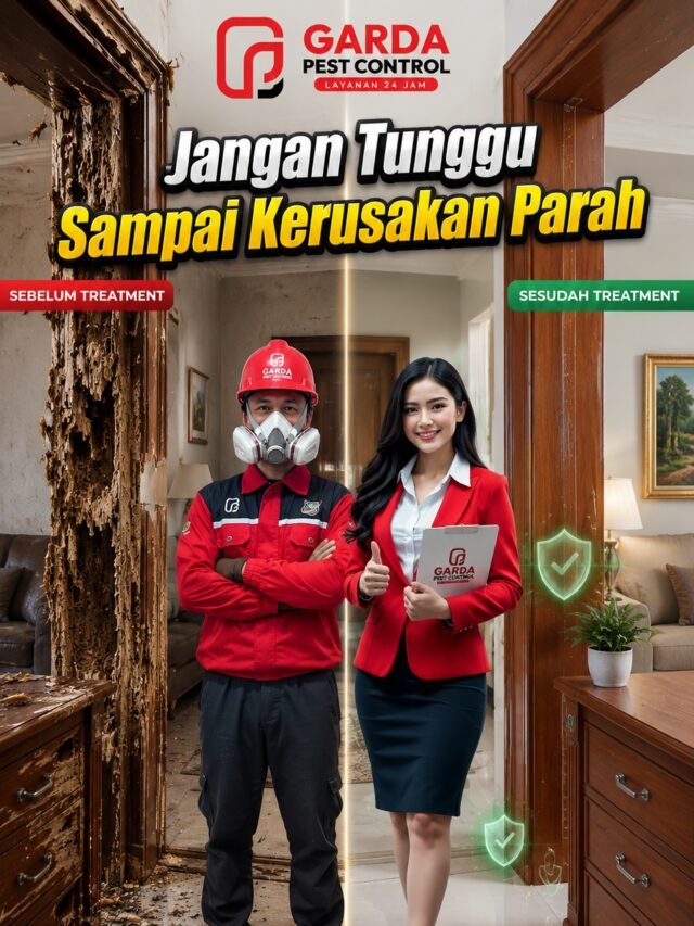 Jasa Pembasmi Rayap di Bandung Raya 24 Jam
