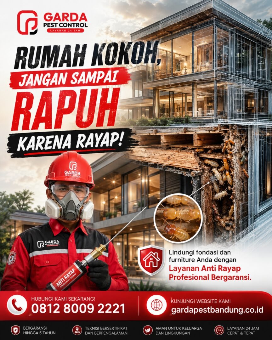 Jasa Suntik Rayap Bandung: Perlindungan Efektif untuk Bangunan Anda dari Serangan Rayap