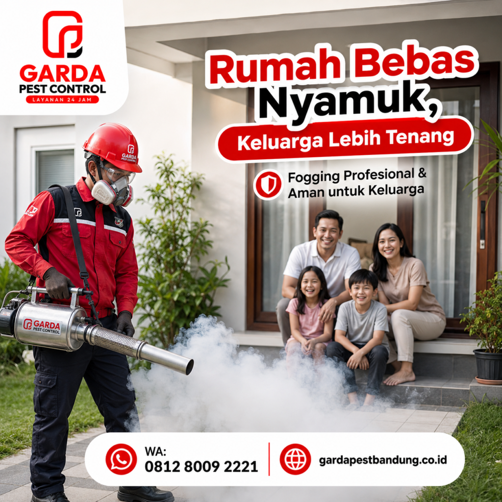 Jasa Fogging Nyamuk Profesional Bandung: Solusi Tuntas Pengendalian Vektor Penyakit