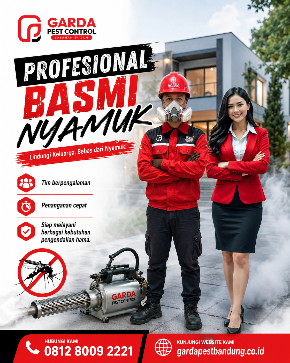 Jasa Fogging Nyamuk Terdekat di Bandung