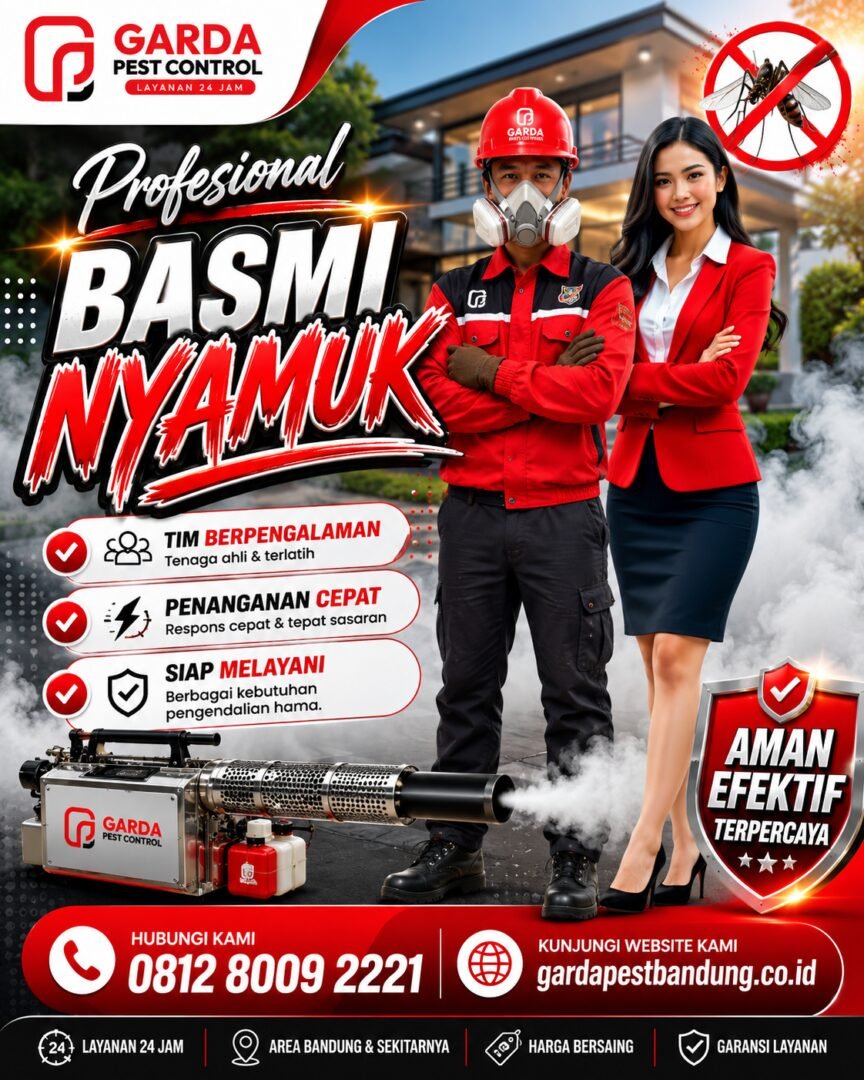 Jasa Fogging Nyamuk Bandung Murah untuk Perlindungan Maksimal Keluarga Anda