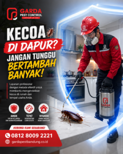 Pembasmi Kecoa Profesional di Bandung