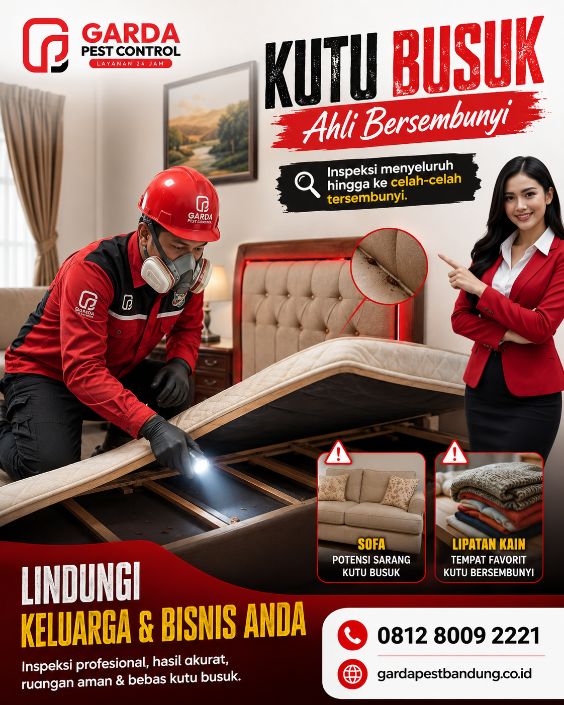 Rekomendasi Pembasmi Kutu Busuk Bandung