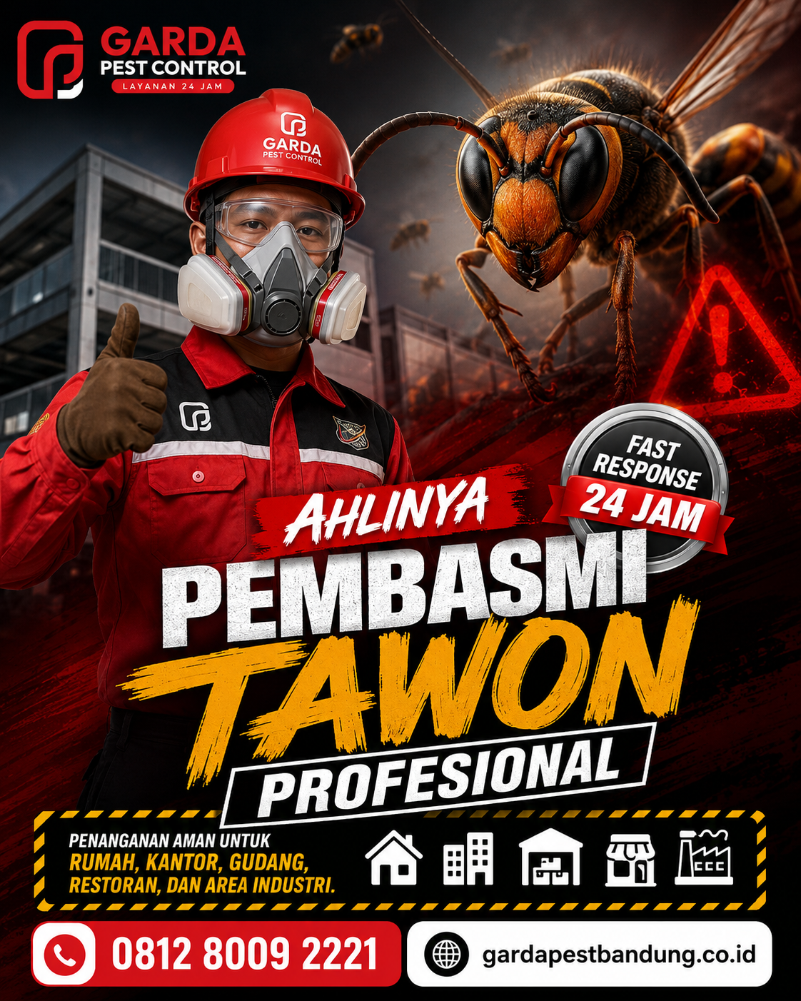Transparansi Harga Jasa Pembasmi Tawon Bandung dan Layanan Garda Pest