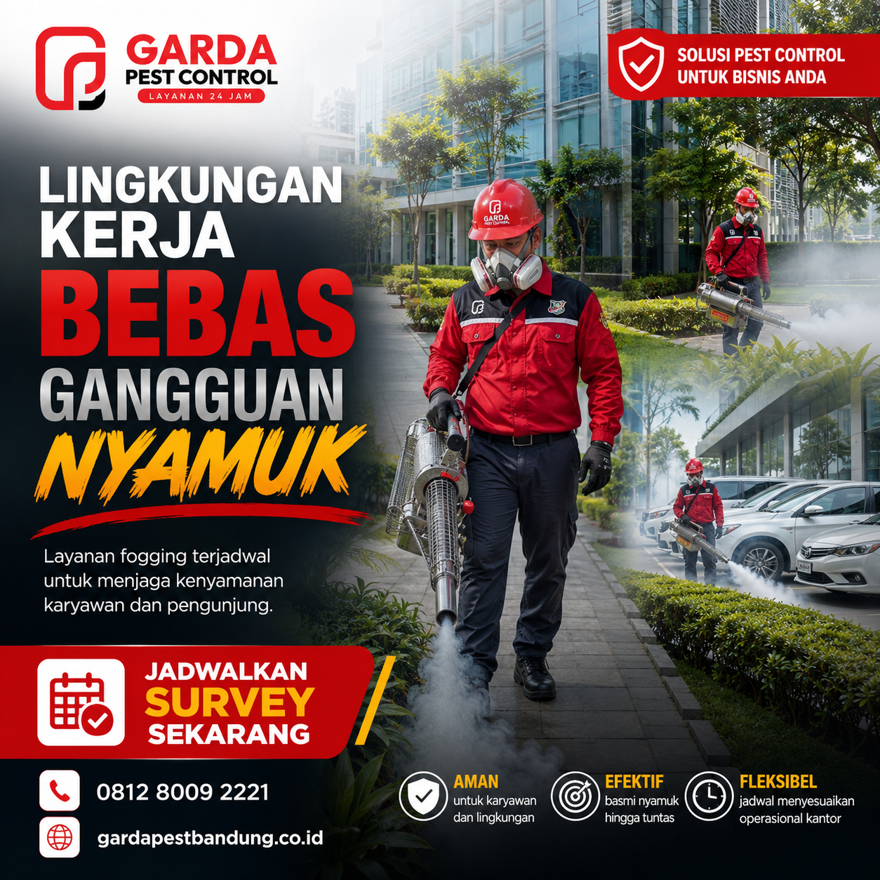 Layanan Jasa Fogging Nyamuk Komplek Perumahan Bandung Bergaransi dan Terpercaya