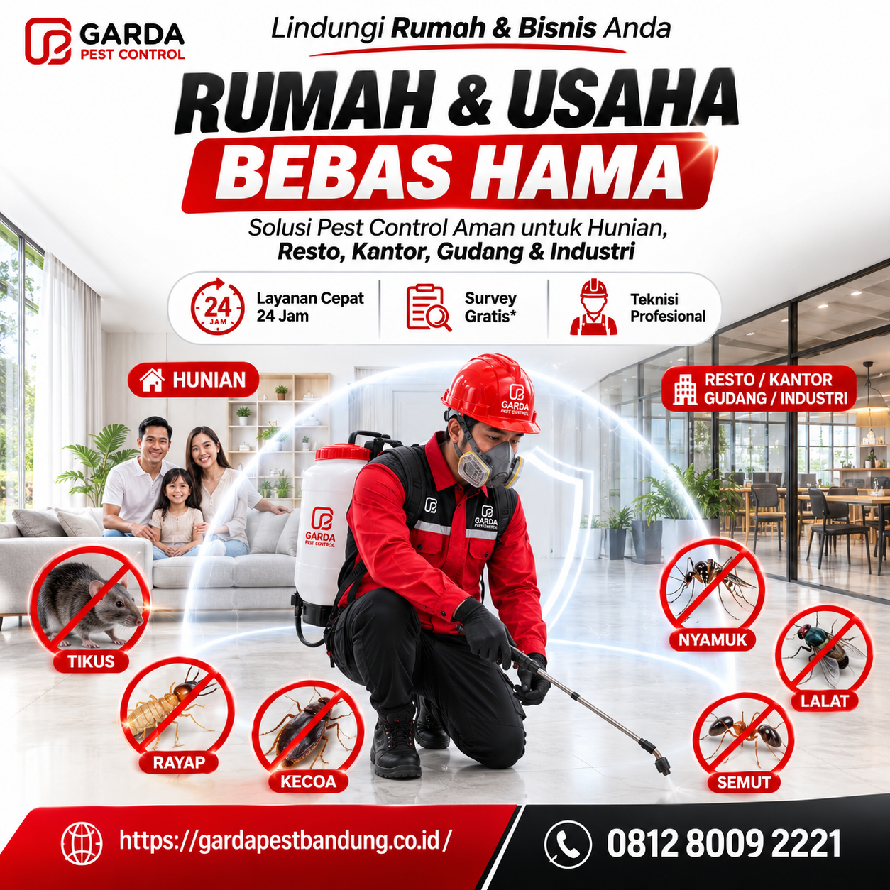 Harga Jasa Pest Control Bandung: Panduan Lengkap Biaya dan Pilihan Terbaik