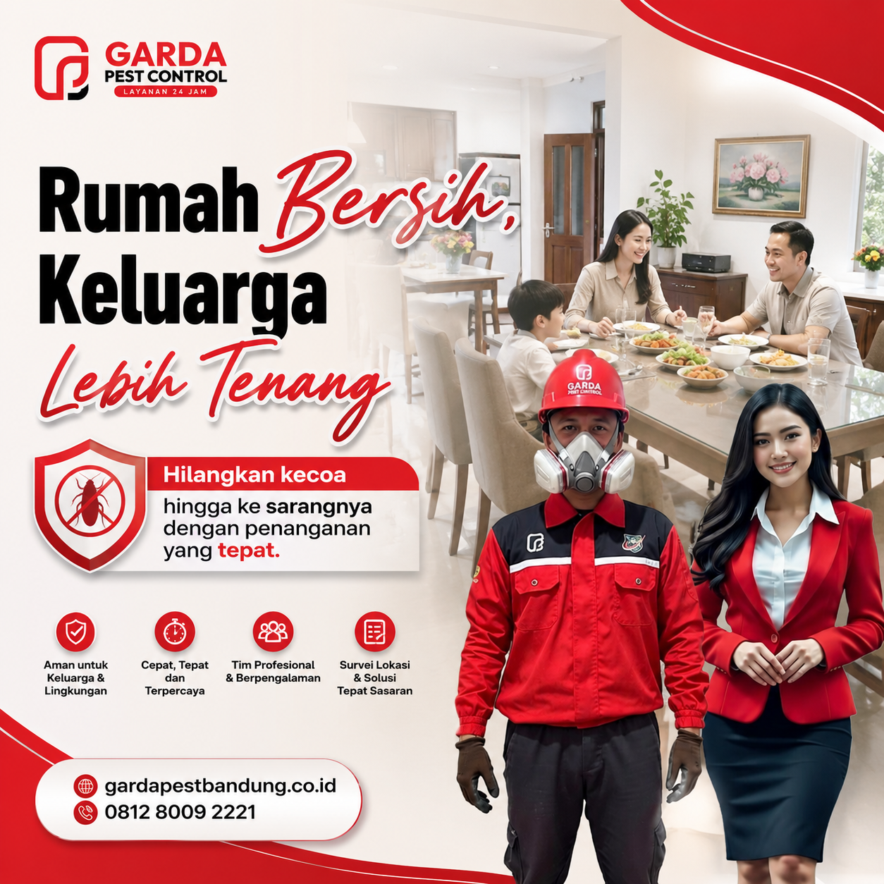 Jasa Pembasmi Kecoa Bandung Terdekat untuk Rumah, Kos, dan Usaha – Cepat & Tuntas