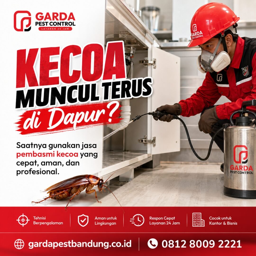 Jasa Pembasmi Kecoa di Bandung