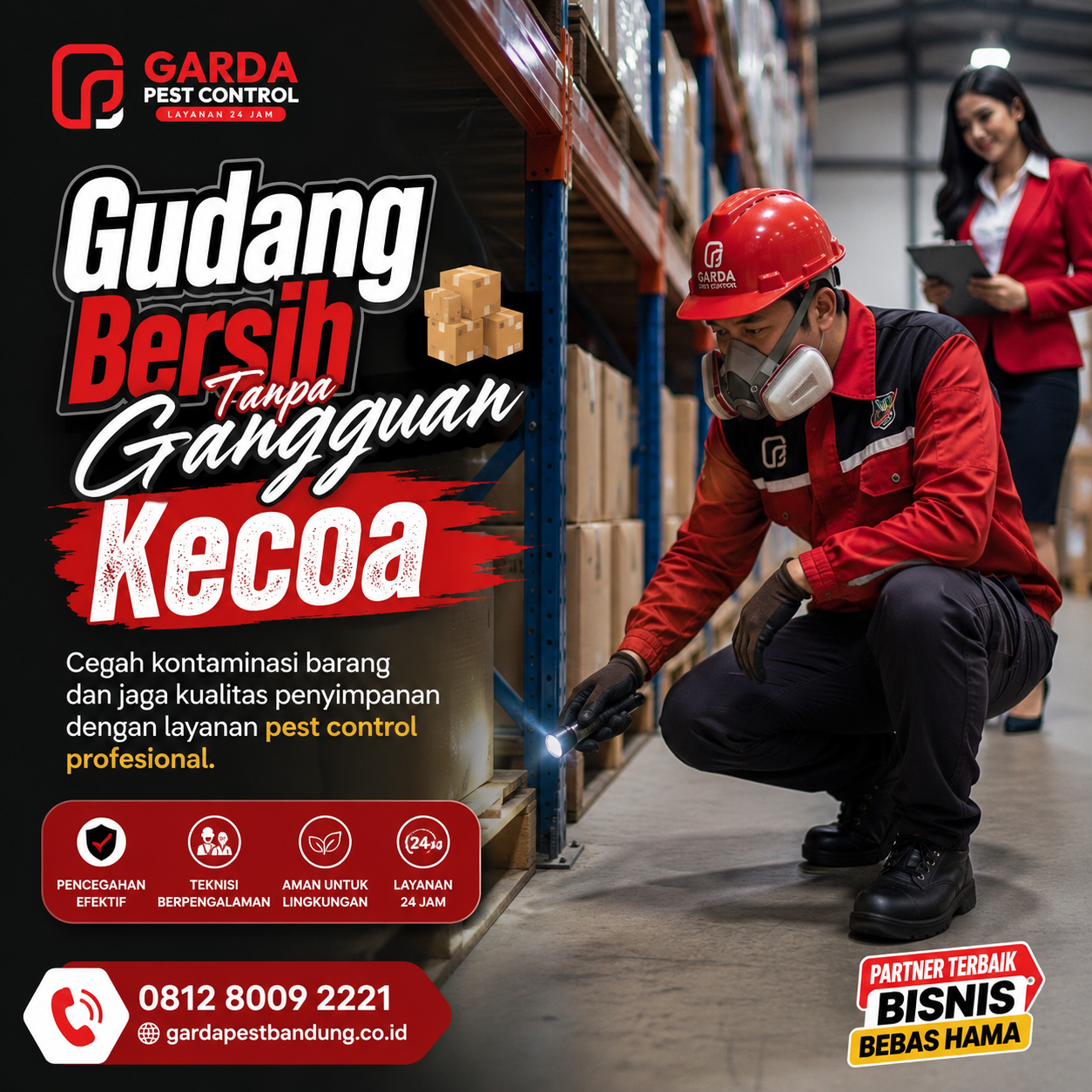 Jasa Pembasmi Kecoa di Apartemen Bandung dan Sekitarnya