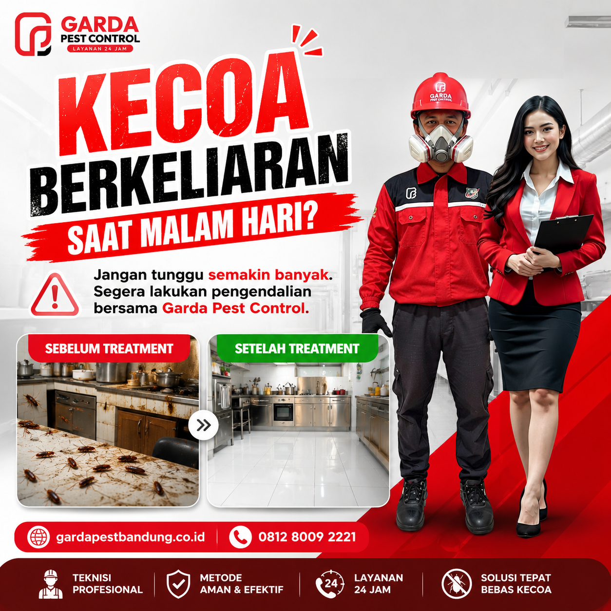 Harga Jasa Pembasmi Kecoa Bandung: Kisaran Biaya, Faktor Penentu, dan Cara Memilih Layanan