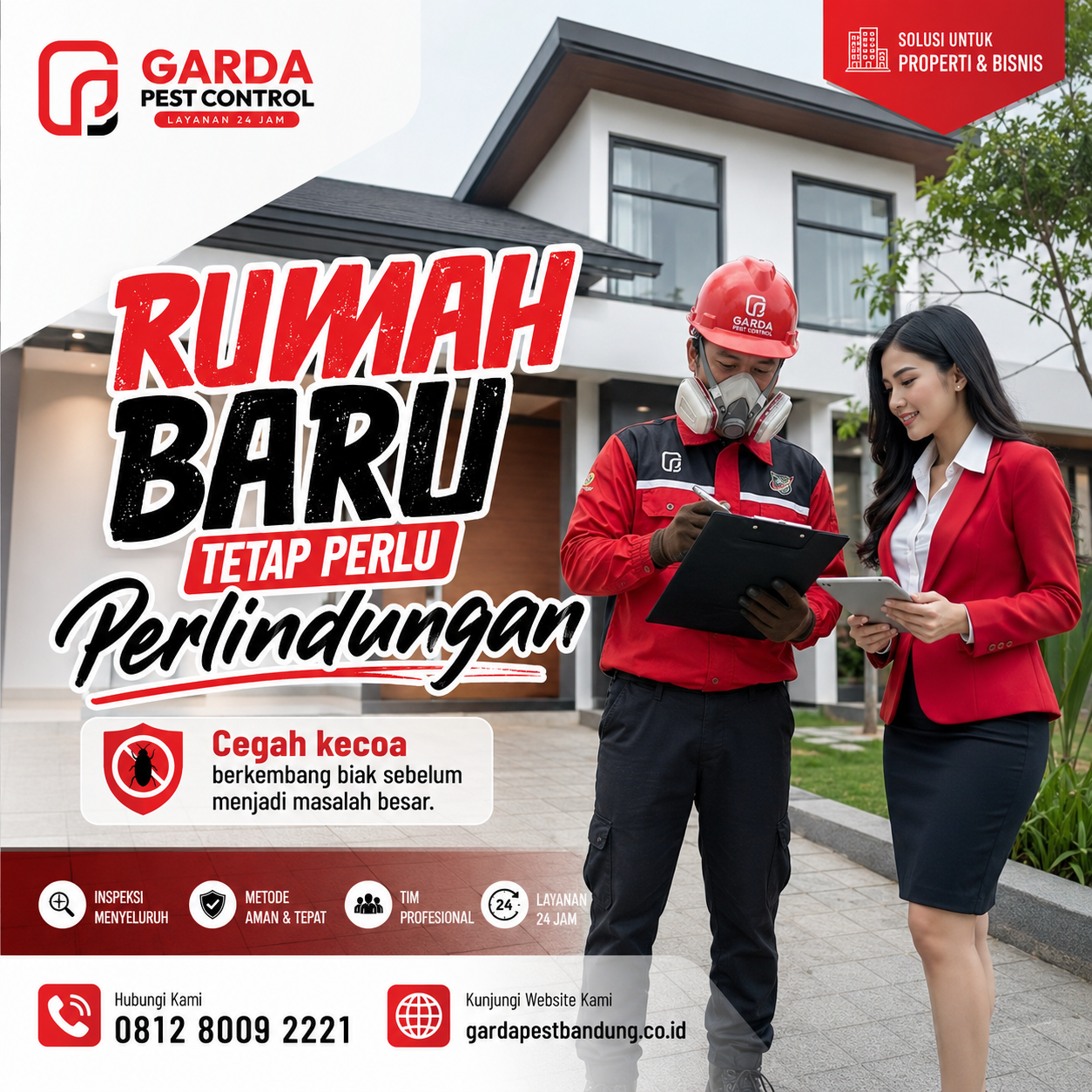 Layanan Jasa Pembasmi Kecoa untuk Rumah di Bandung: Cara Tepat Atasi Sarang di Rumah