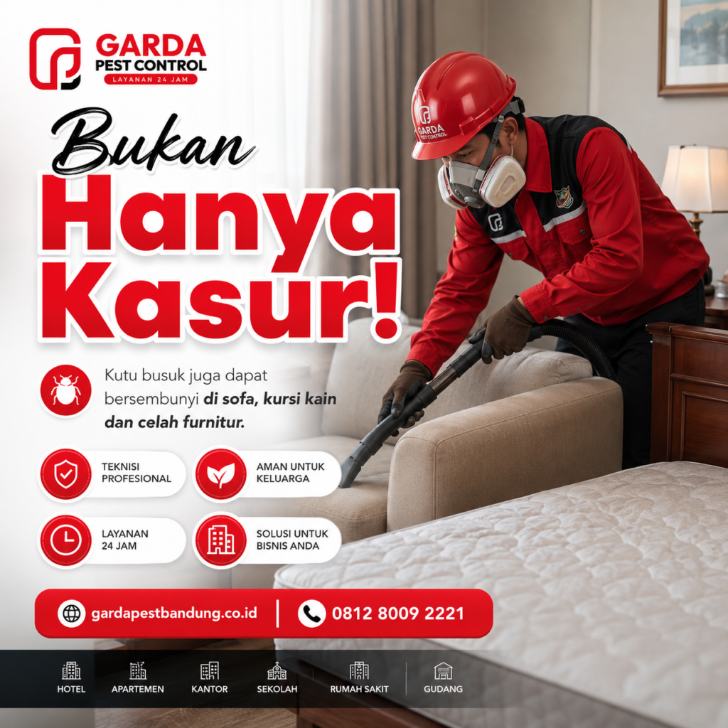 Jasa Basmi Kutu Kasur Bandung Profesional untuk Rumah