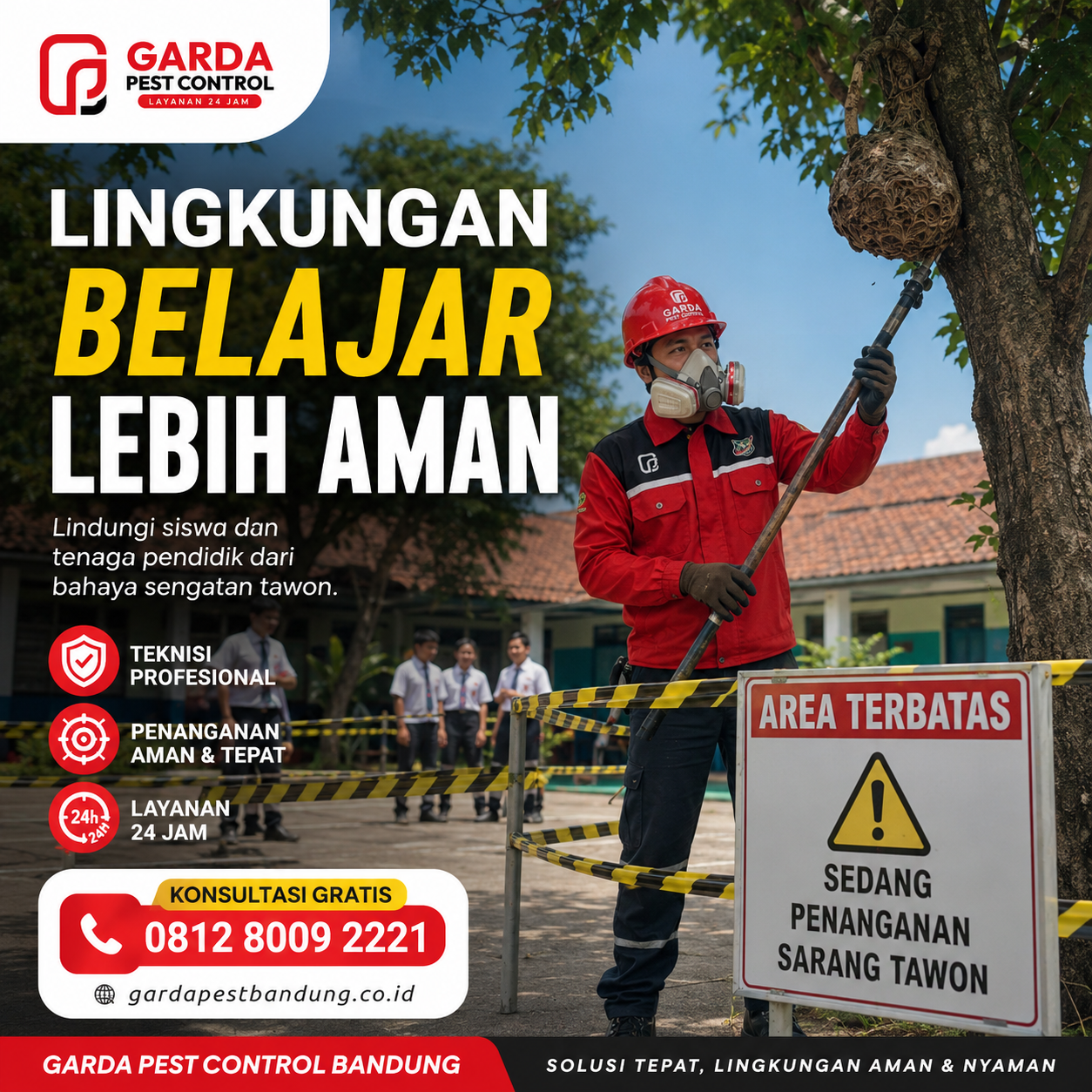Jasa Basmi Tawon Bandung Terbaik dan Terpercaya - Gambar 7
