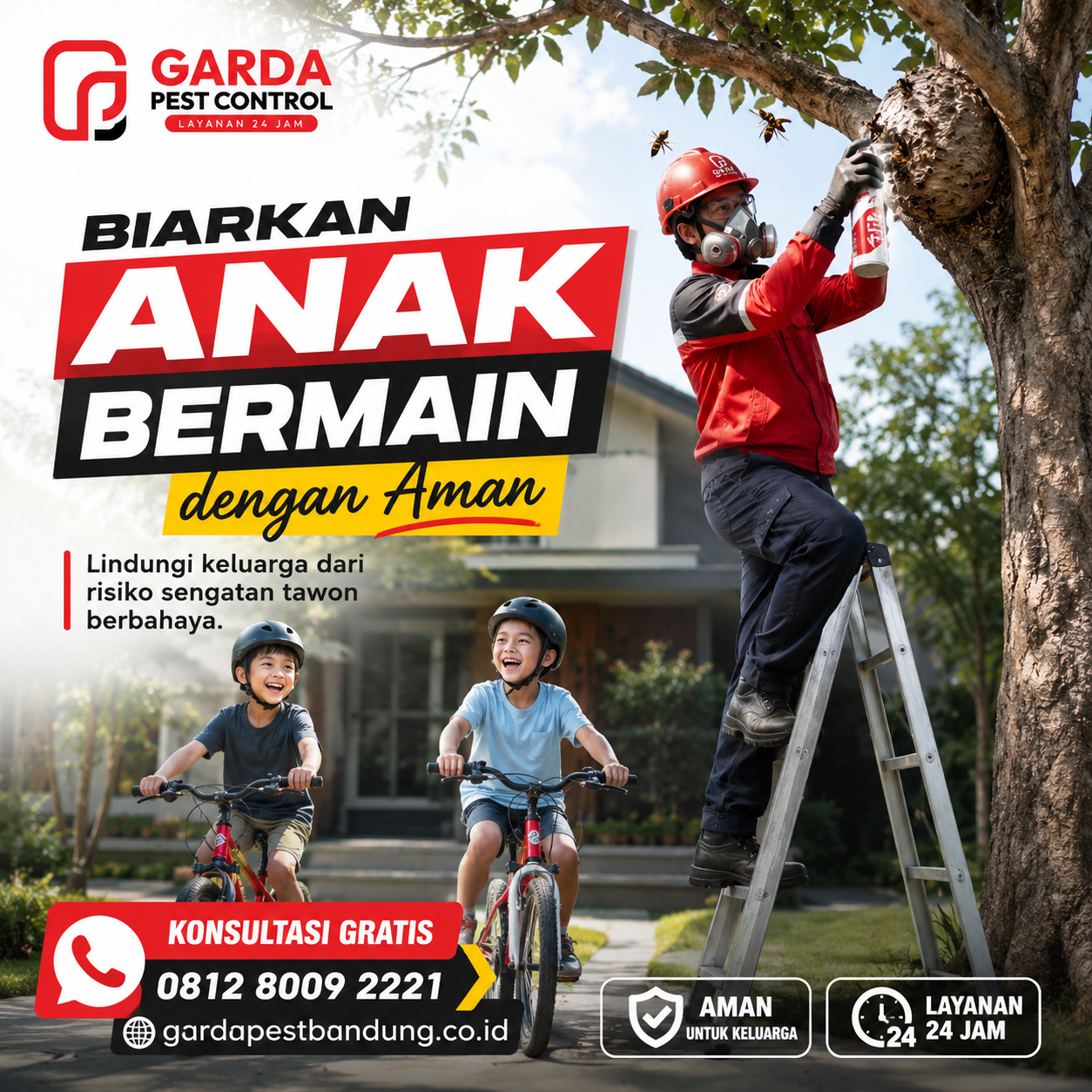 Jasa Basmi Tawon Bandung Terbaik dan Terpercaya - Gambar 4
