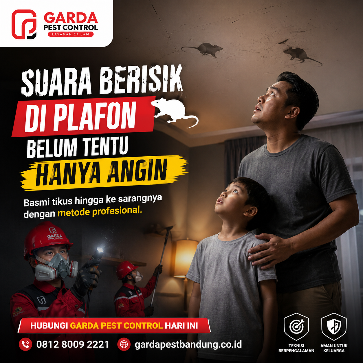 Layanan Pembasmi Hama Tikus Bandung: Memulihkan Ketenangan Rumah Anda