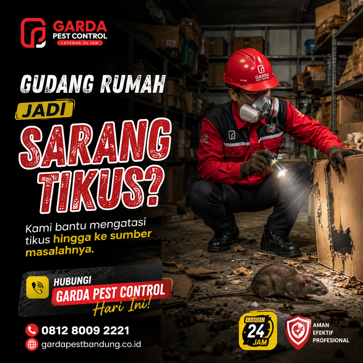 Rekomendasi Jasa Pembasmi Tikus Bandung: Penanganan Profesional untuk Lingkungan Bebas Hama