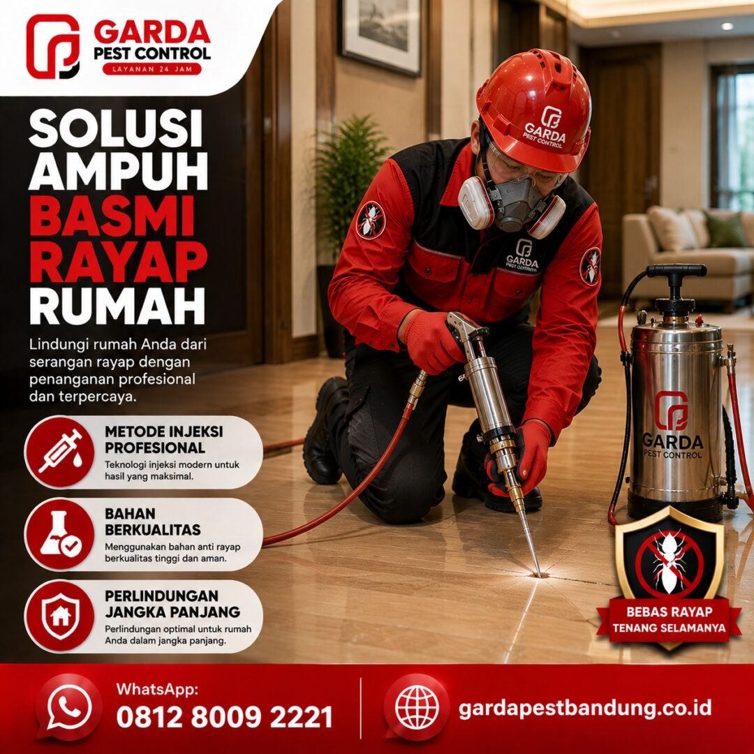 Biaya Jasa Pembasmi Rayap di Bandung: Panduan Tarif dan Penanganan Terbaik