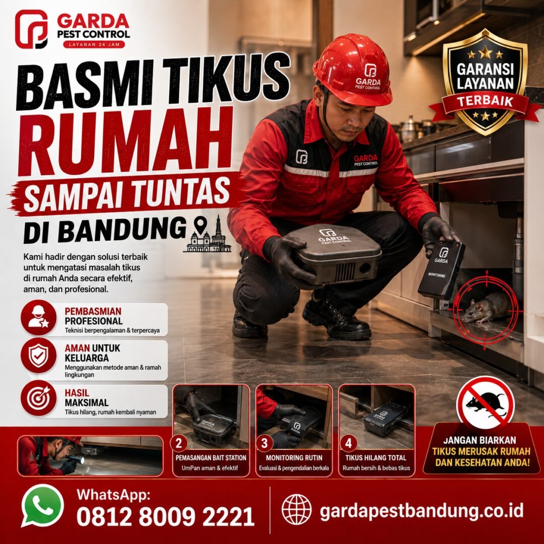 Jasa Pembasmi Tikus untuk Restoran dan Cafe di Bandung Terpercaya