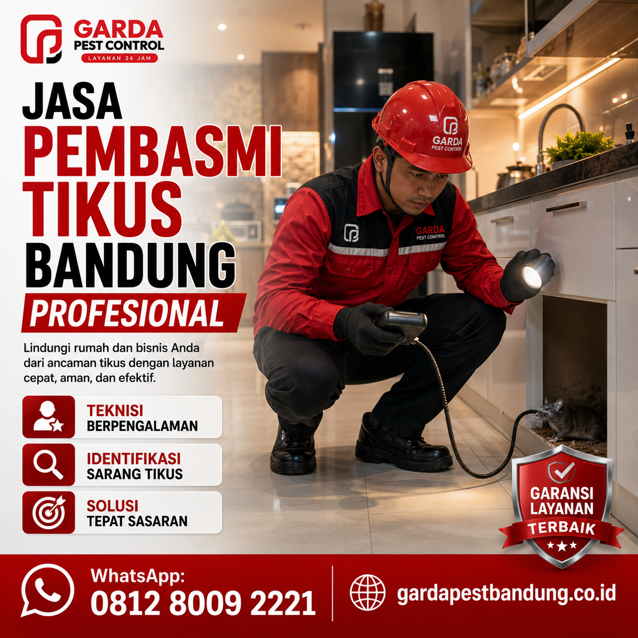 Biaya Jasa Pembasmi Tikus di Bandung Terbaru dan Rincian Layanan