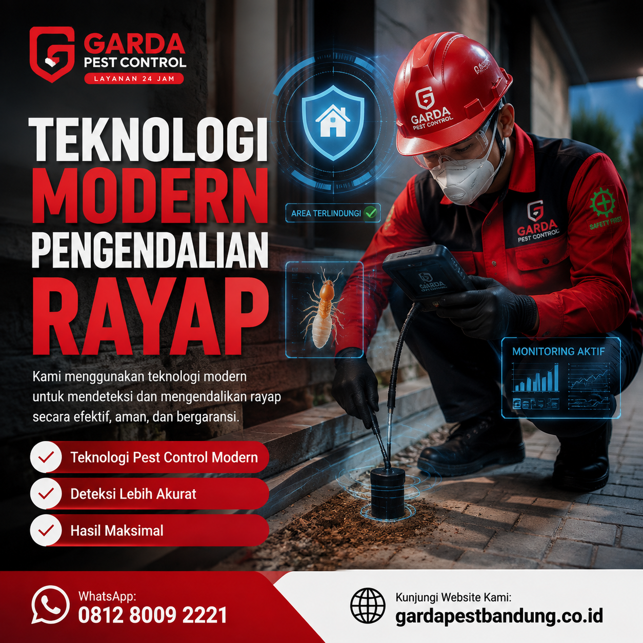 Jasa Anti Rayap Pra Konstruksi Bandung Cegah Kerusakan Struktur Bangunan